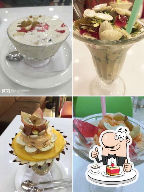 Enjoy one of the desserts