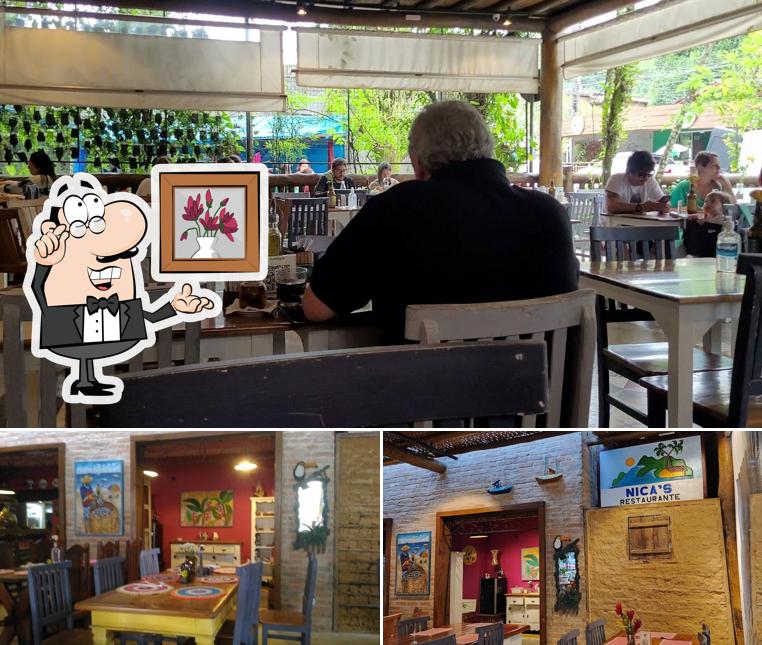 Veja imagens do interior do Nica's Restaurante