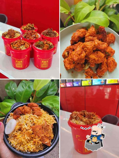 Meals at Red Bucket Biryani