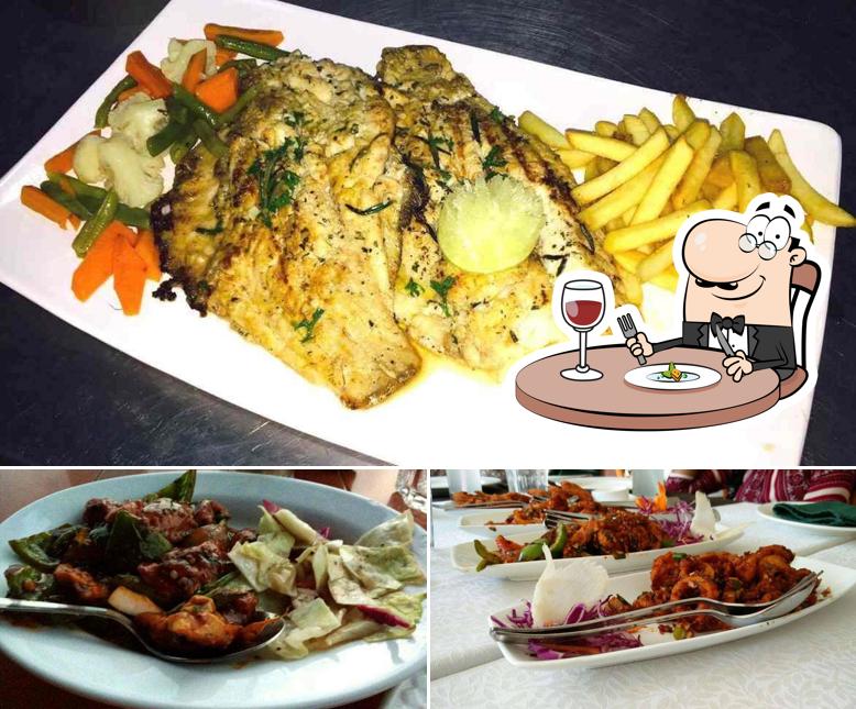 Food at Joecons Beach Shack