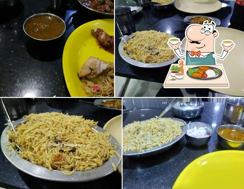 Meals at V4 Ambur Biriyanis