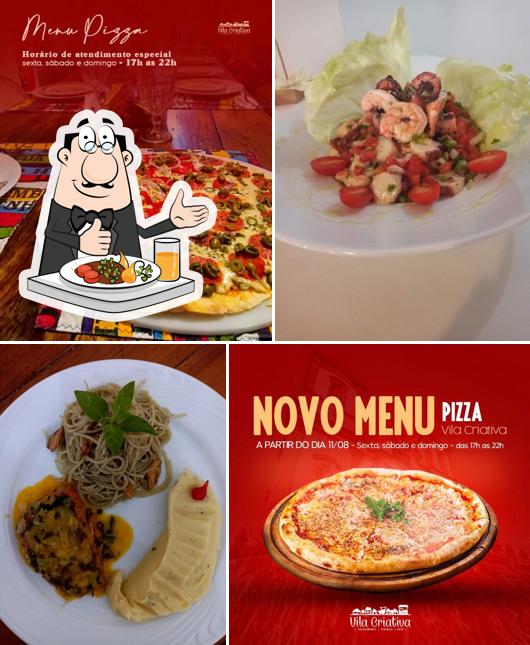 Comida em Vila Criativa