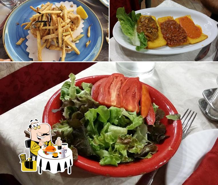 Platti al Antica Locanda da Luca