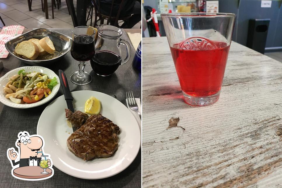 Prenditi un drink dal menu