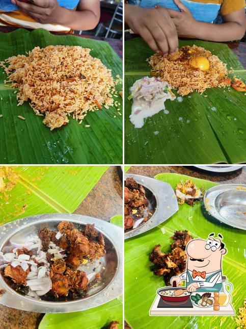 Fried rice at Madurai Modern Sri Muniyandi Vilas