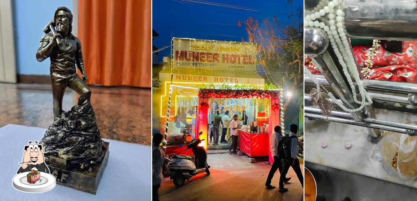 Chocolate cake at Muneer Hotel