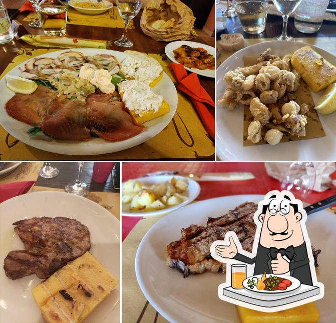 Platti al Trattoria La Busa e Camere