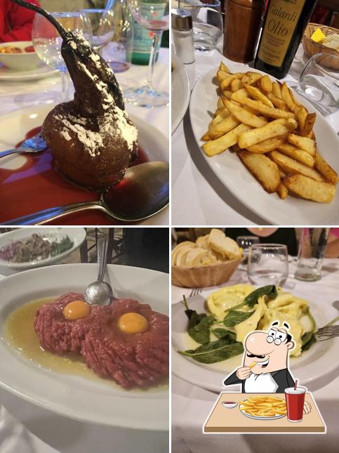 Patatine fritte al Trattoria Osvaldo