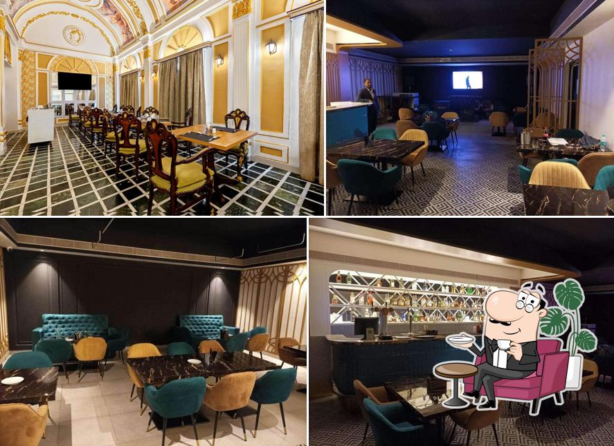 Take a seat at one of the tables at MILLION DRINKS