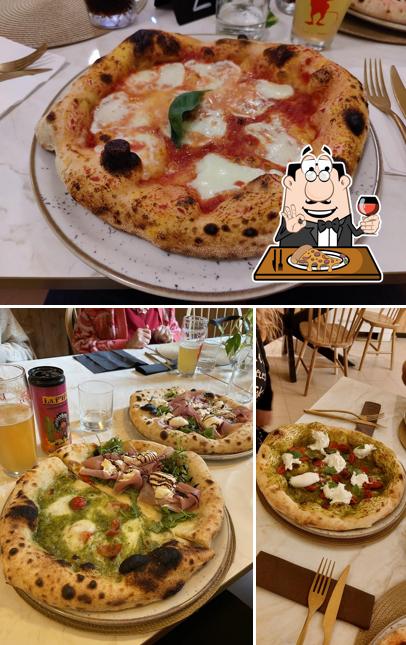 Scegli tra le svariate varianti di pizza