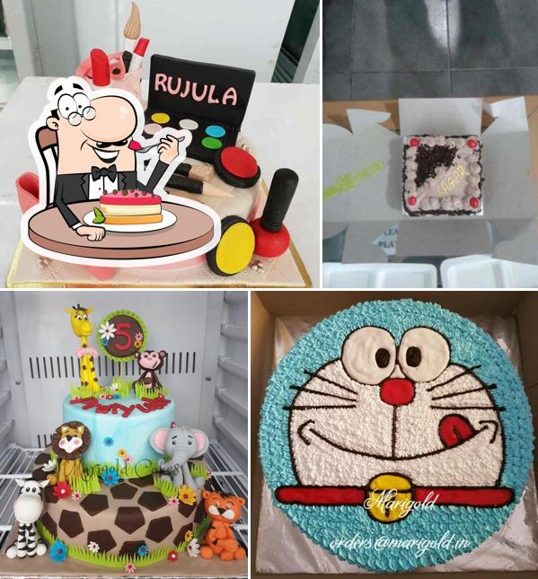 Marigold provides a number of sweet dishes