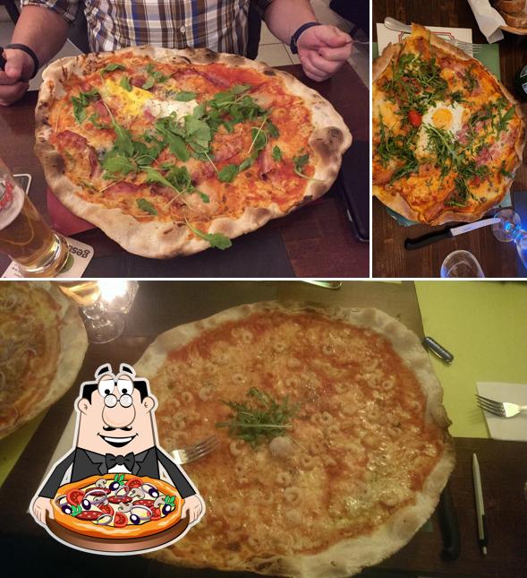 Prenditi una pizza a Ristorante Il Ponte del Sole