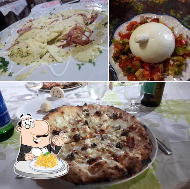 Spaghetti alla carbonara al Ristorante Pizzeria Parco dei Pini