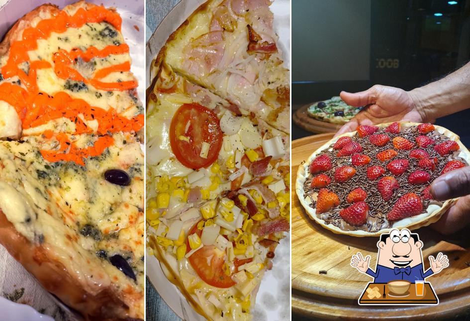 Comida em Pizzaria Monte Carlo