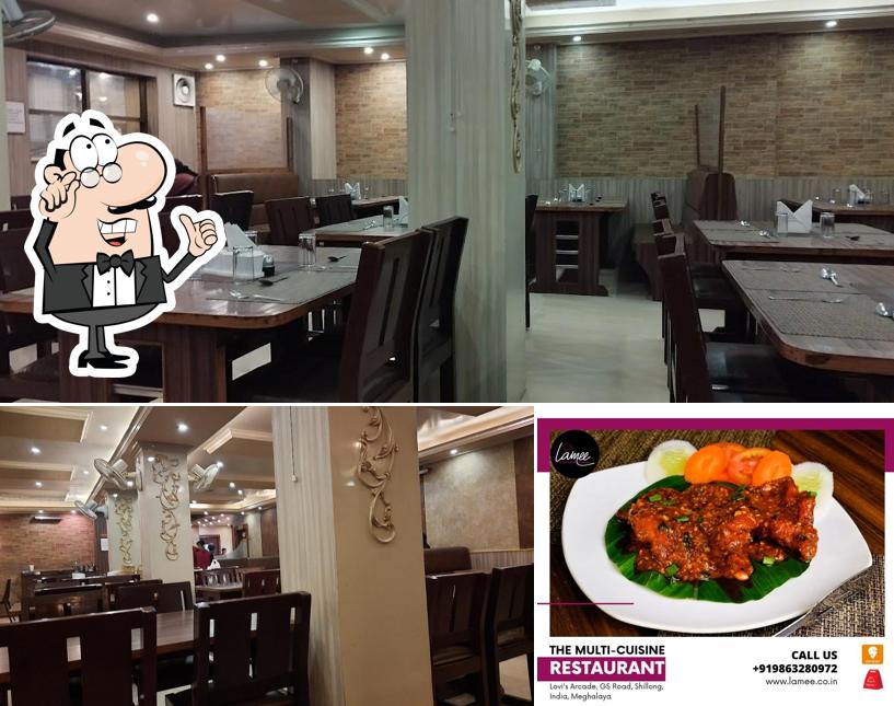 Take a seat at one of the tables at Lamee - Restaurant in Shillong