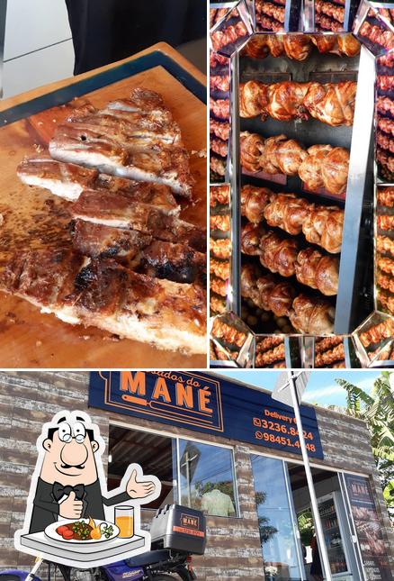 Comida em Assados Do Mané