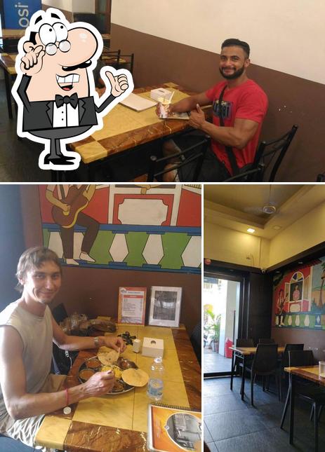 The interior of Bombay Spice, Margao