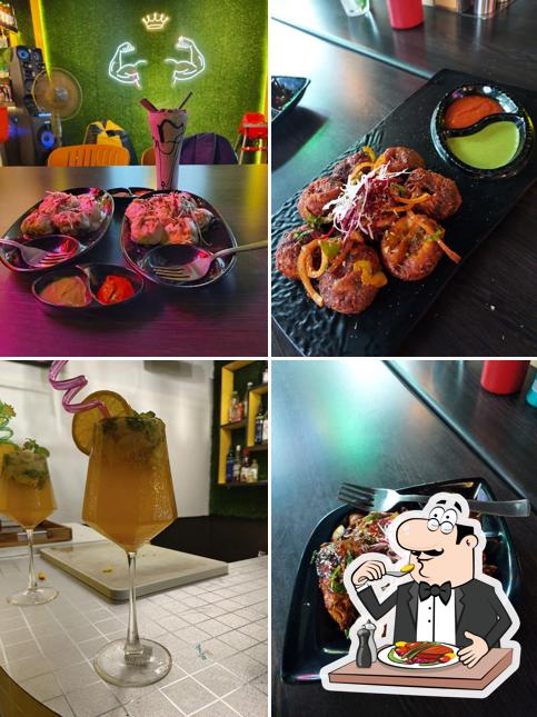 Chocolate mousse at Momo Magic Cafe Bgp