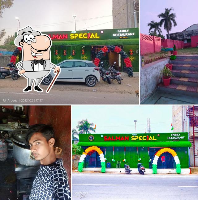 The exterior of Salman Special Family Restaurant