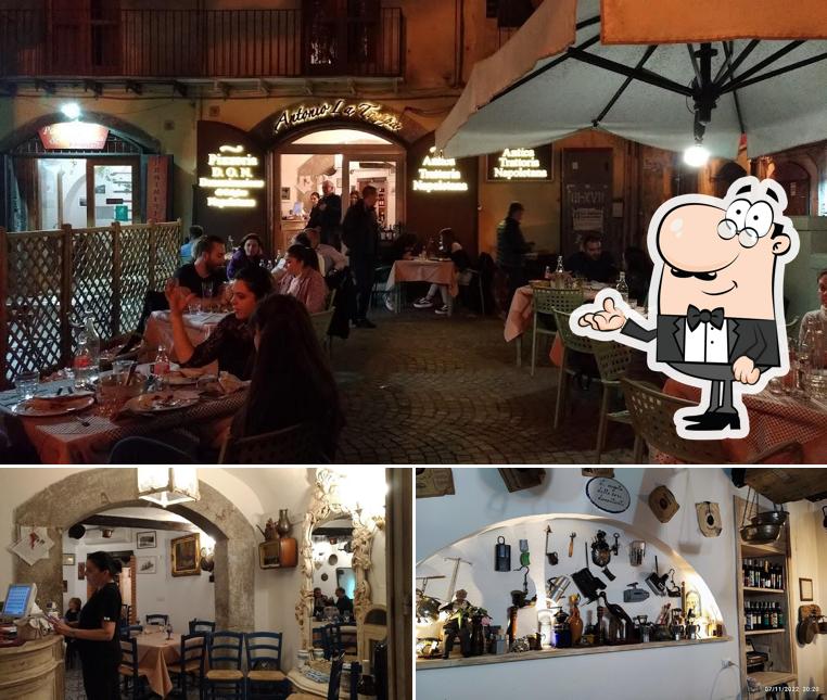 Siediti a un tavolo di Trattoria Antonio La Trippa Salerno