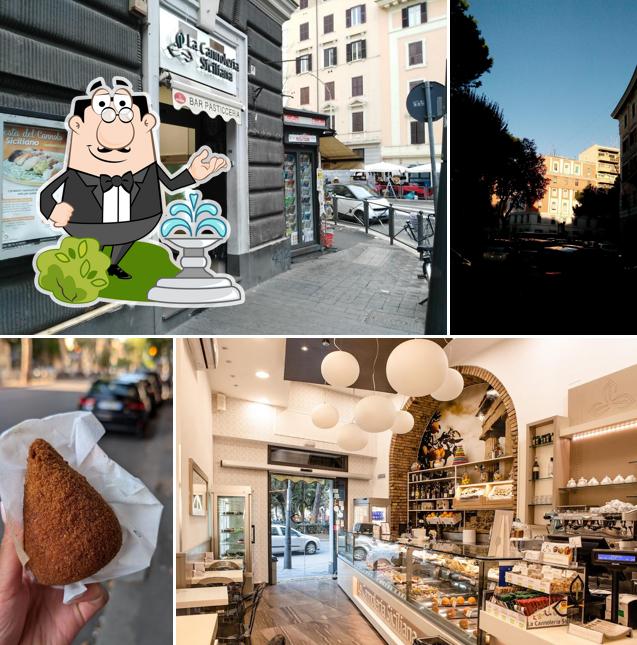 Gli esterni di La Cannoleria Siciliana - Re di Roma