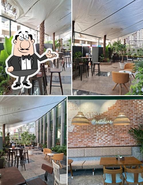 The interior of Chafa Cafe and Studio