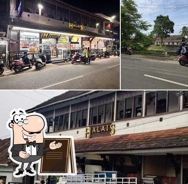 Enjoy the view outside Halais Restaurant