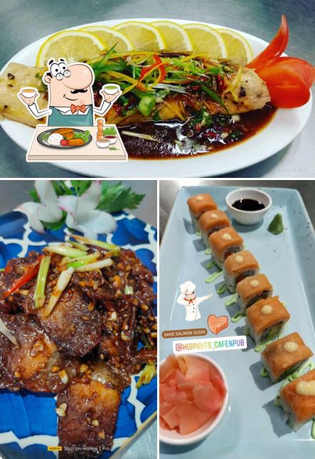 Meals at Hi Spirits Cafe & Pub