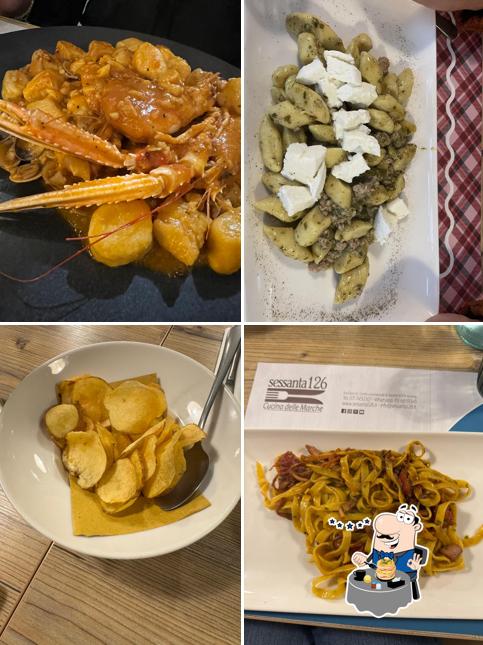 Cibo al Ristorante Sessanta126