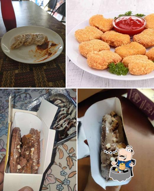 Food at Waffle Plum House