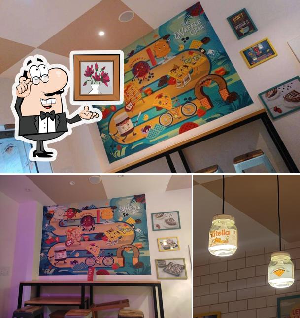 Check out how That Waffle Place! looks inside