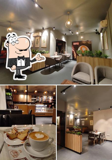 The interior of Barista