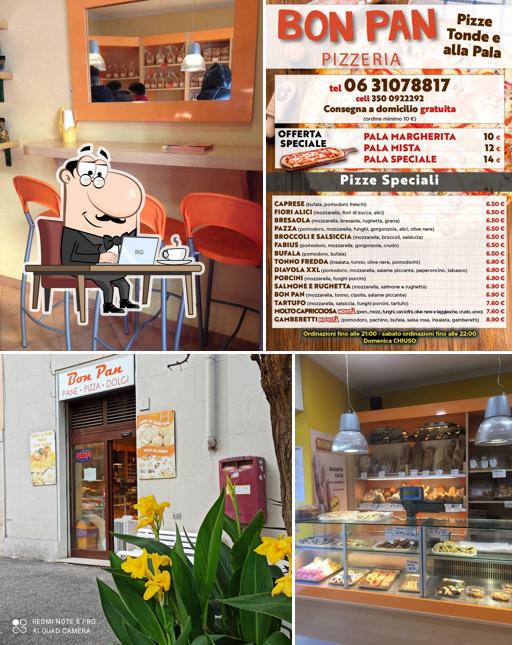 Gli interni di Bon Pan