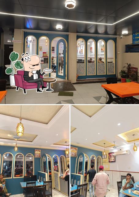 The interior of Rasthal