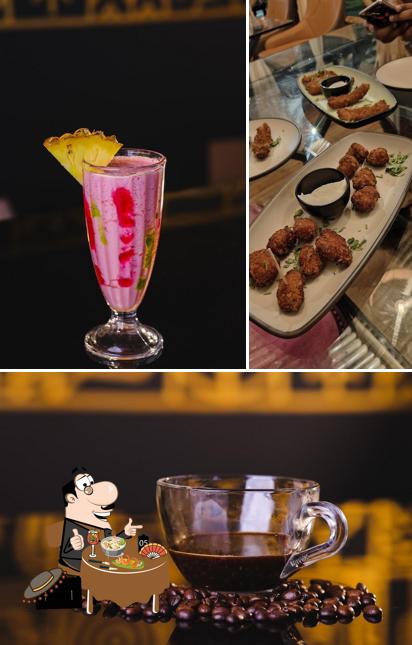 Food at White Fox Sky Lounge