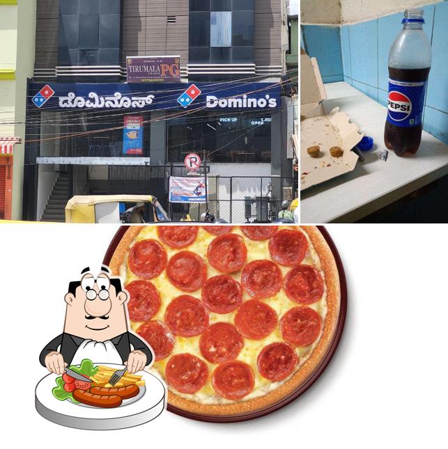 Meals at Domino's pizza Adugodi, Bengaluru