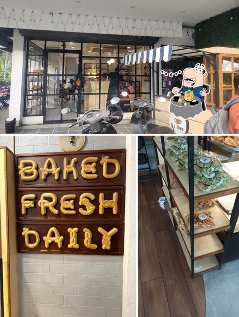 The photo of Old Town Bake House’s food and exterior