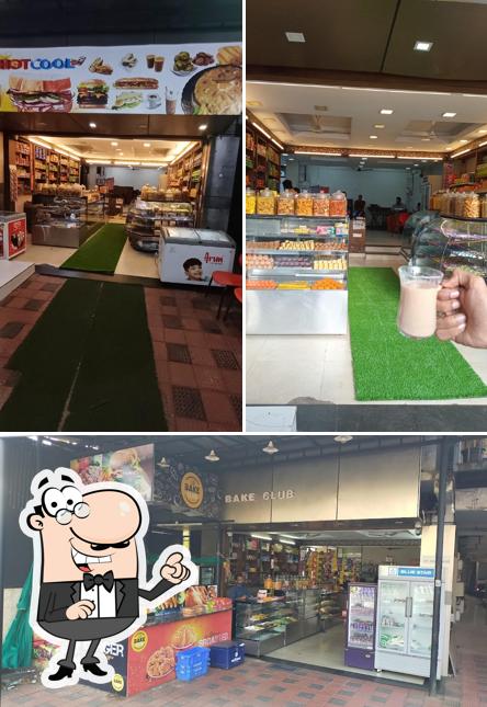 Check out how Bake club bakery & cafe. looks inside