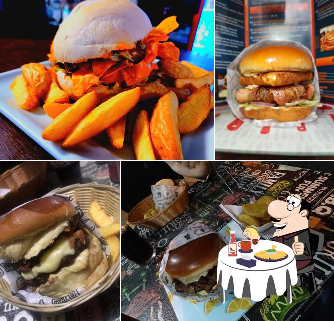 Os hambúrgueres do Herys Burger / Borda do Campo irão saciar uma variedade de gostos