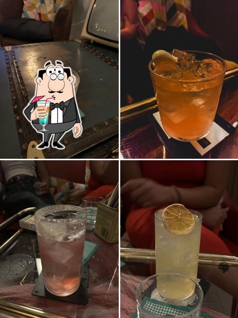 Prenez une boisson du menu