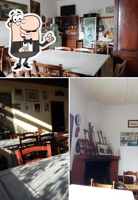 Gli interni di Da Giuston