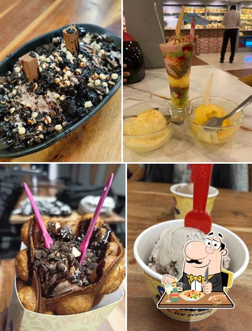 Food at House of Ice cream