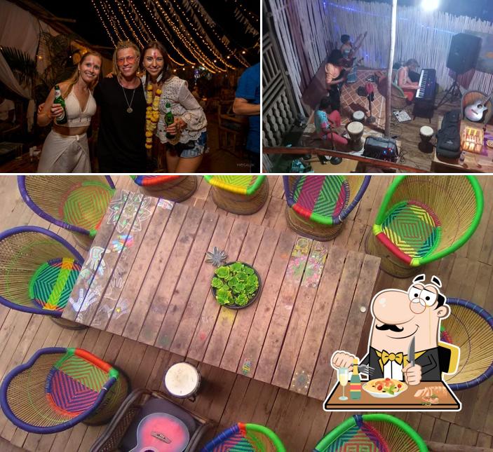 The restaurant's food and interior