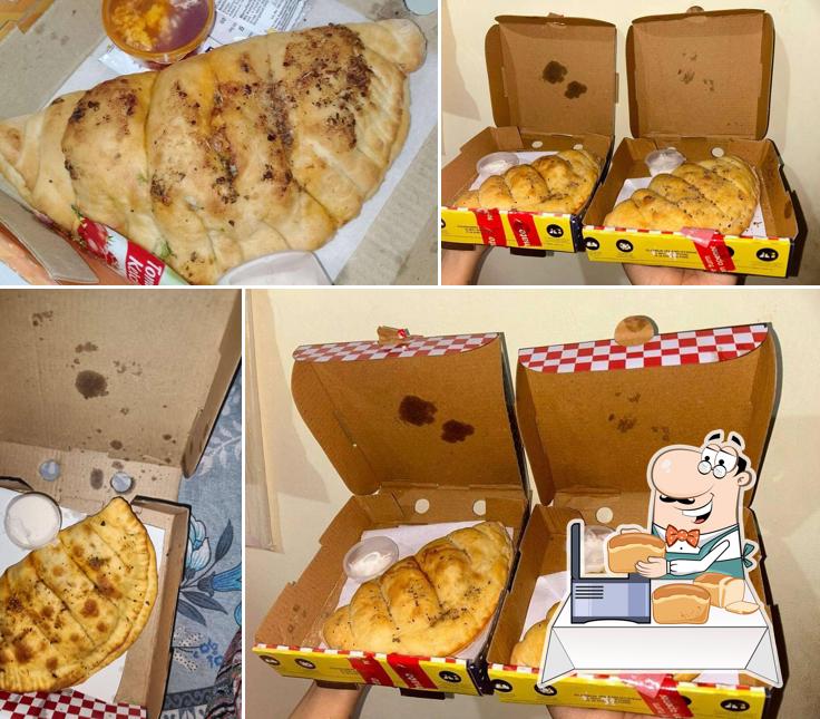 Garlic bread at Starboy Pizza & Shakes