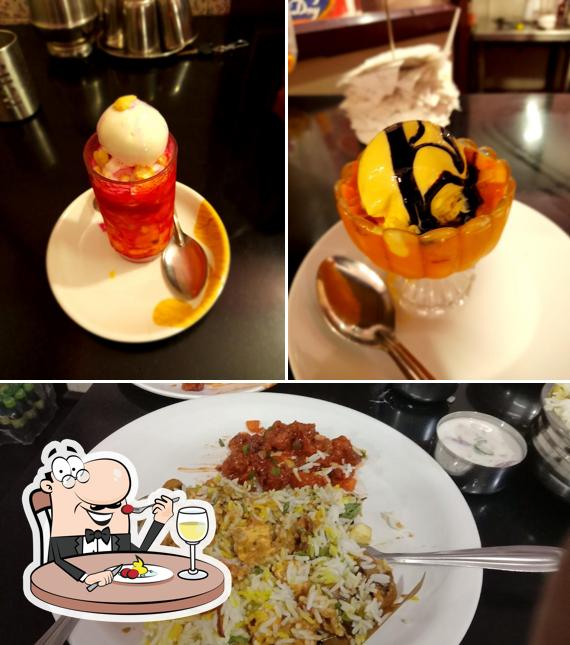 This is the photo showing food and beverage at Hotel Shri Sagar