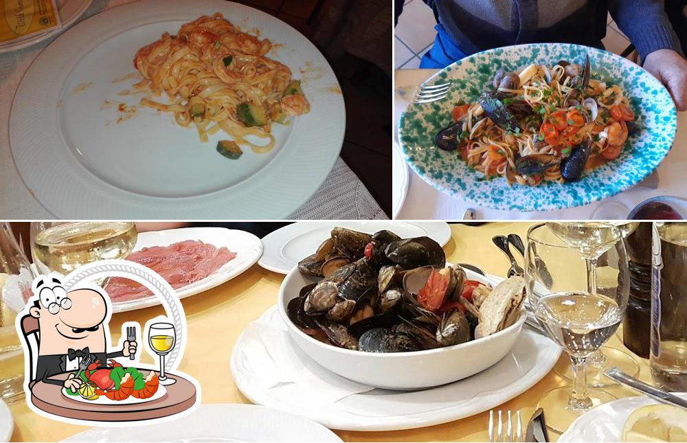 Prenditi la cucina di mare a Ristorante Pizzeria Cadorna