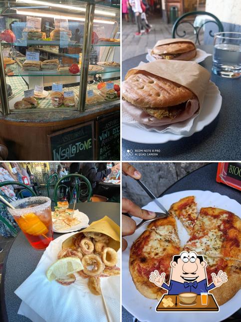 Panino con maiale stirato al Delfín Bar