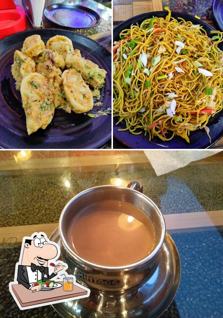 The picture of food and beverage at North East Organic showroom cum restaurant