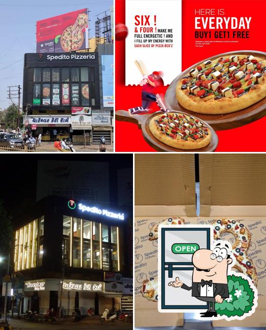 The exterior of Spedito Pizzeria