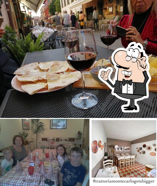 Dai un'occhiata agli interni di Trattoria montecarlo